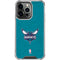 NBA Charlotte Hornets Distressed iPhone 14 Pro Clear Case