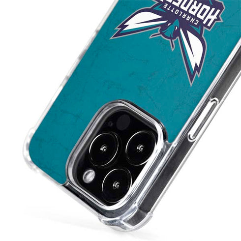 NBA Charlotte Hornets Distressed iPhone 14 Pro Max MagSafe Case
