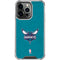 NBA Charlotte Hornets Distressed iPhone 15 Pro Clear Case