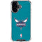 NBA Charlotte Hornets Distressed iPhone 16 Clear Case