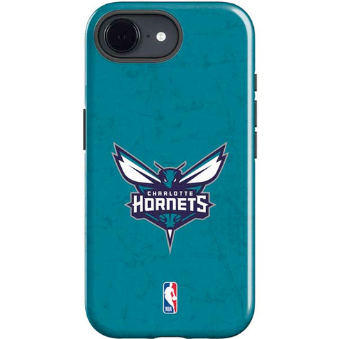 NBA Charlotte Hornets Distressed iPhone 16e Impact Case