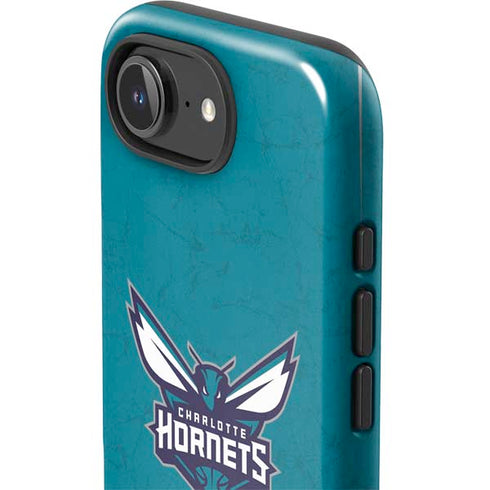 NBA Charlotte Hornets Distressed iPhone 16e Impact Case