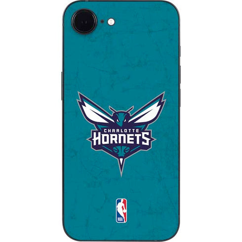 NBA Charlotte Hornets Distressed iPhone 16e Skin