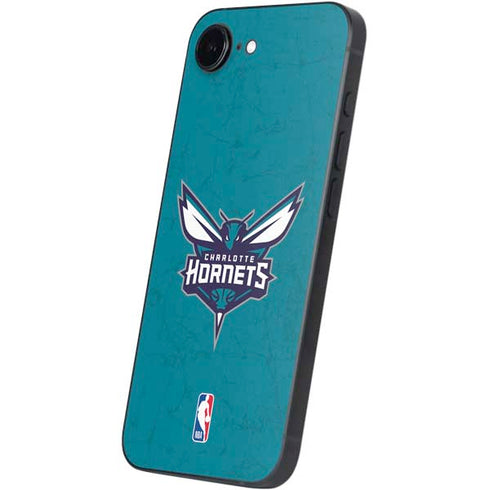 NBA Charlotte Hornets Distressed iPhone 16e Skin
