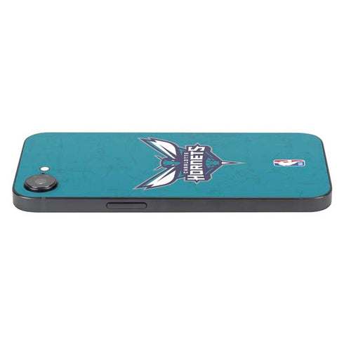 NBA Charlotte Hornets Distressed iPhone 16e Skin