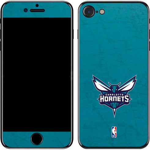 NBA Charlotte Hornets Distressed iPhone SE (2nd & 3rd Gen) Skin
