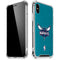 NBA Charlotte Hornets Distressed iPhone XS Max Clear Case