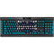 NBA Charlotte Hornets Distressed K95 RGB PLATINUM Mechanical Gaming Keyboard Skin