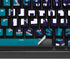 NBA Charlotte Hornets Distressed K95 RGB PLATINUM Mechanical Gaming Keyboard Skin