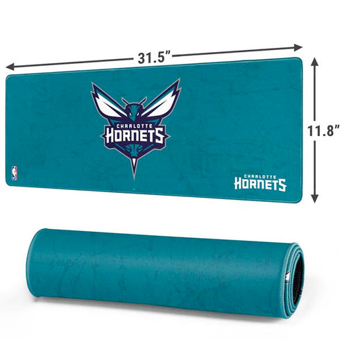 NBA Charlotte Hornets Distressed Gaming Mouse Pad
