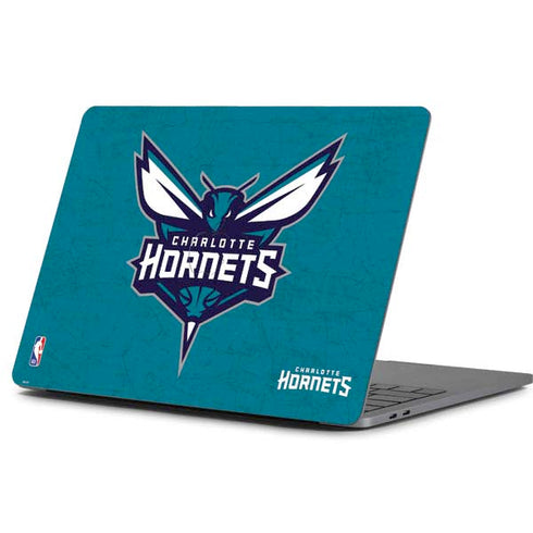NBA Charlotte Hornets Distressed Apple MacBook Pro 13-inch Skin