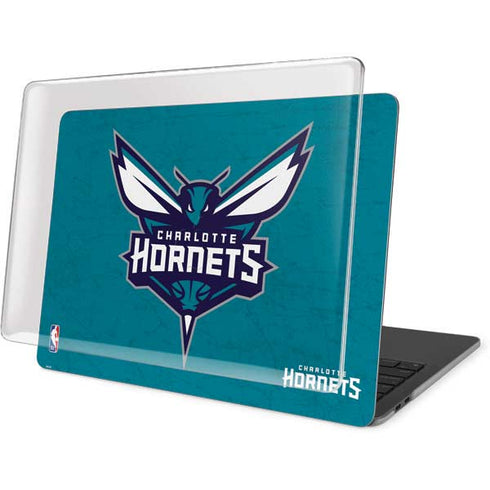 NBA Charlotte Hornets Distressed MacBook Pro 16in (2019-20) Case plus Skin