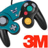 NBA Charlotte Hornets Distressed Nintendo GameCube Controller Skin