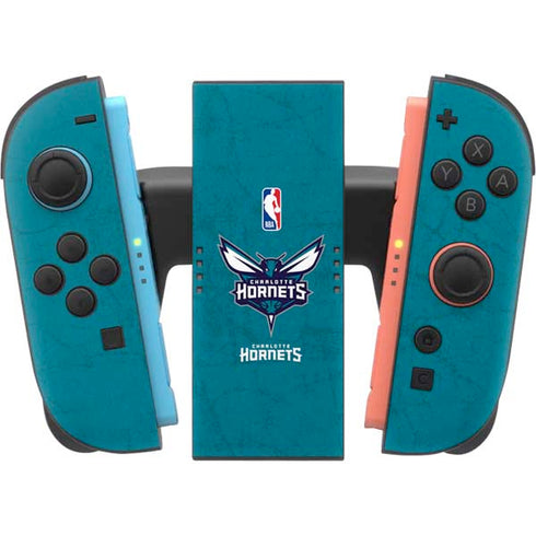 NBA Charlotte Hornets Distressed Nintendo Switch 2 (2025) Joy-Con Controller Skin