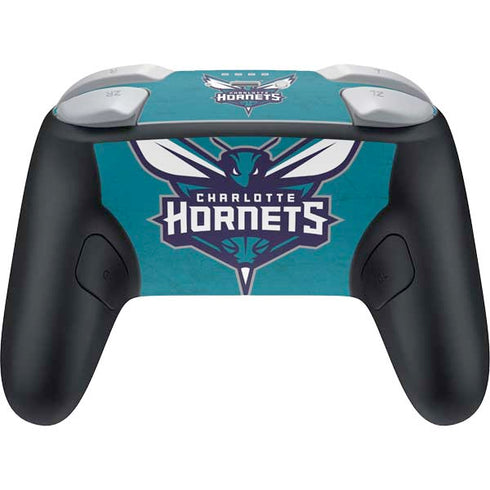 NBA Charlotte Hornets Distressed Nintendo Switch 2 (2025) Pro Controller Skin