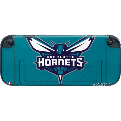 NBA Charlotte Hornets Distressed Nintendo Switch 2 (2025) with Joy-Con Skin