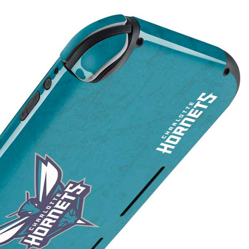 NBA Charlotte Hornets Distressed Nintendo Switch Lite Skin
