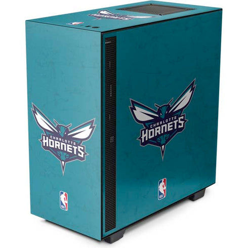 NBA Charlotte Hornets Distressed NZXT H510 Compact ATX Mid-Tower Case Skin