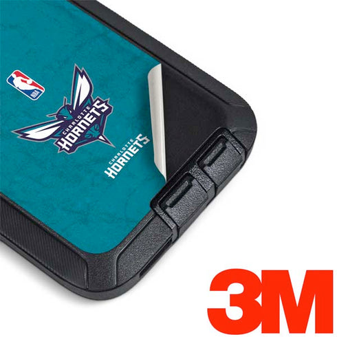 NBA Charlotte Hornets Distressed Otterbox Defender Galaxy Skin