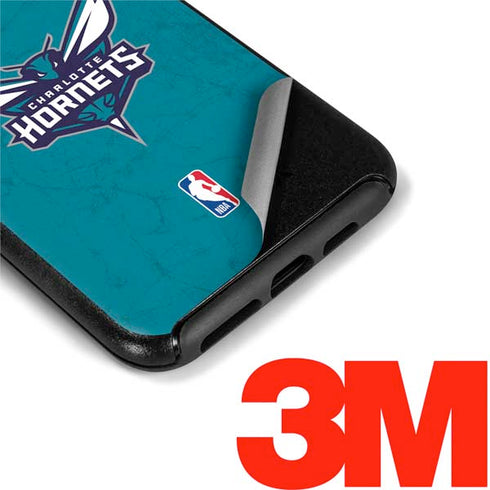 NBA Charlotte Hornets Distressed Otterbox Symmetry iPhone Skin