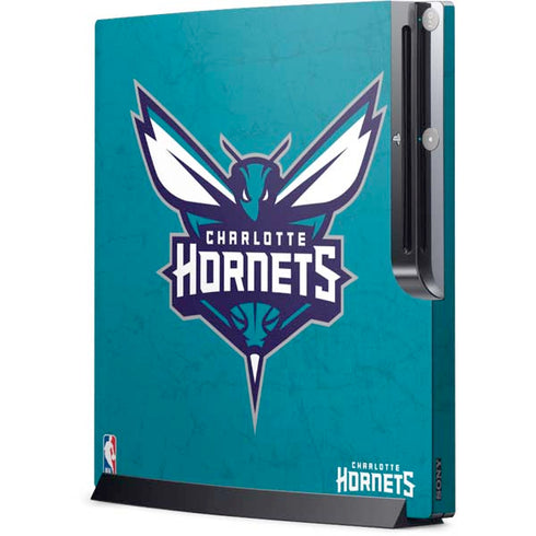 NBA Charlotte Hornets Distressed Playstation 3 & PS3 Slim Skin