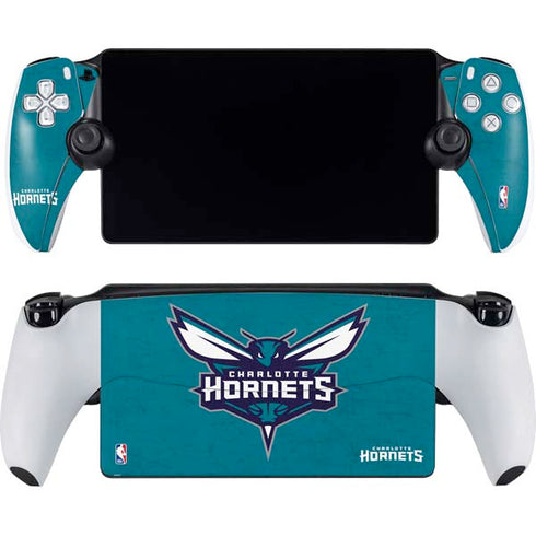 NBA Charlotte Hornets Distressed PlayStation Portal Remote Player Skin