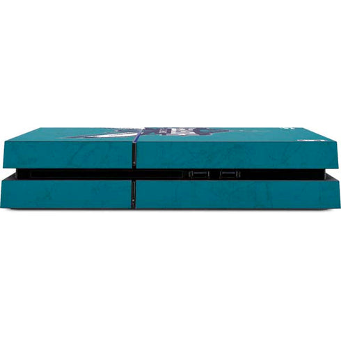 NBA Charlotte Hornets Distressed PS4 Console Skin