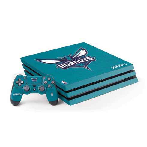 NBA Charlotte Hornets Distressed PlayStation PS4 Skins