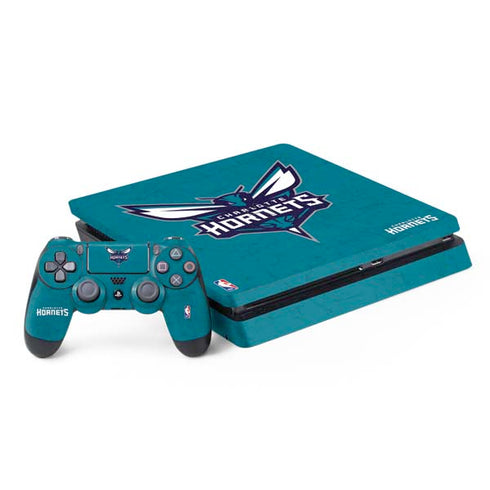 NBA Charlotte Hornets Distressed PlayStation PS4 Skins
