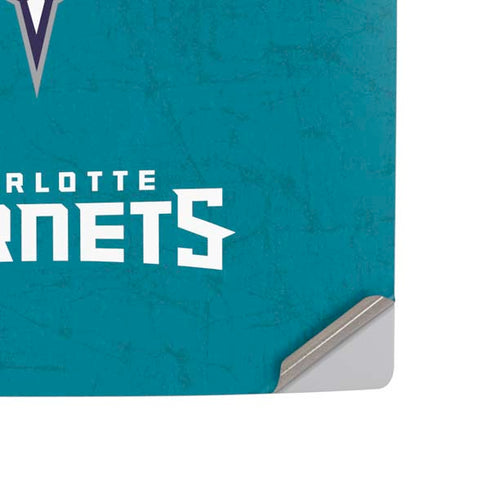NBA Charlotte Hornets Distressed PS5 Slim Digital Edition Console Skin