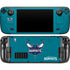 NBA Charlotte Hornets Distressed Steam Deck Handheld Gaming Computer OLED Skin