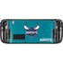 NBA Charlotte Hornets Distressed Steam Deck Handheld Gaming Computer OLED Skin