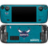 NBA Charlotte Hornets Distressed Steam Deck Handheld Gaming Computer Skin