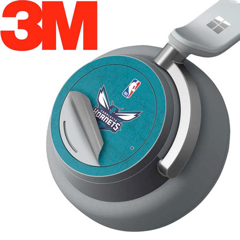 NBA Charlotte Hornets Distressed Surface Headphones Skin
