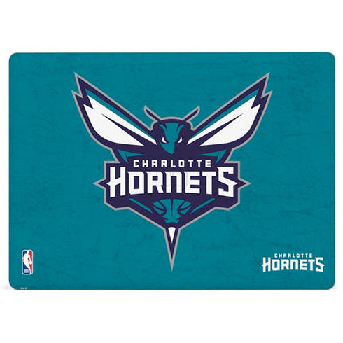 NBA Charlotte Hornets Distressed Surface Laptop 2 Skin