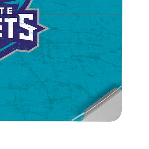 NBA Charlotte Hornets Distressed Surface Laptop Studio Skin