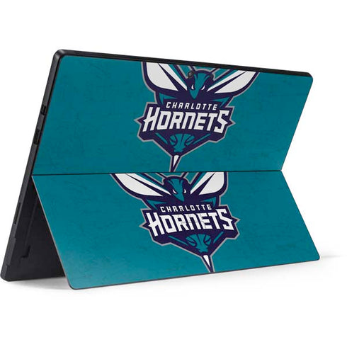 NBA Charlotte Hornets Distressed Surface Pro 7 Skin