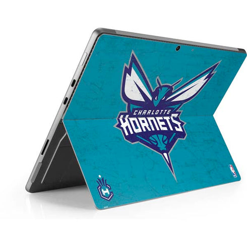 NBA Charlotte Hornets Distressed Surface Pro 8 Skin