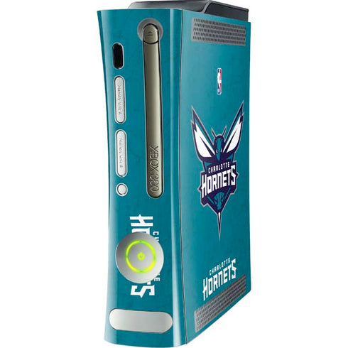 NBA Charlotte Hornets Distressed Xbox 360 (Includes HDD) Skin