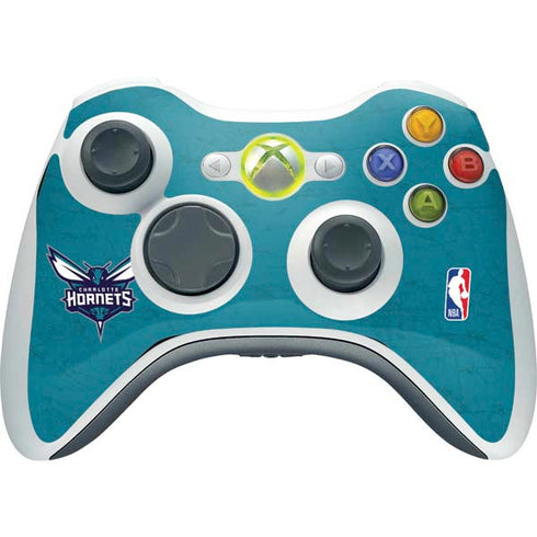 NBA Charlotte Hornets Distressed Xbox 360 Wireless Controller Skin