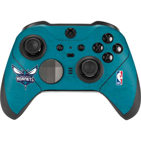 NBA Charlotte Hornets Distressed Xbox Elite Wireless Controller Series 2 Skin
