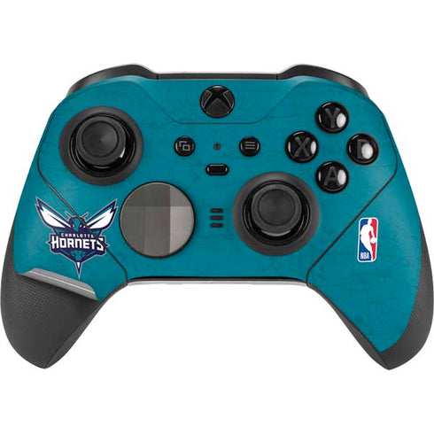 NBA Charlotte Hornets Distressed Xbox Elite Wireless Controller Series 2 Skin