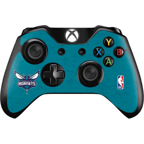 NBA Charlotte Hornets Distressed Xbox One Controller Skin