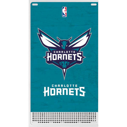NBA Charlotte Hornets Distressed Xbox Series S Console Skin