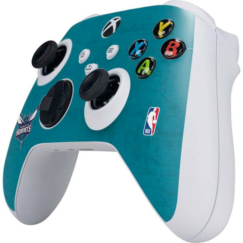NBA Charlotte Hornets Distressed Xbox Series S Controller Skin