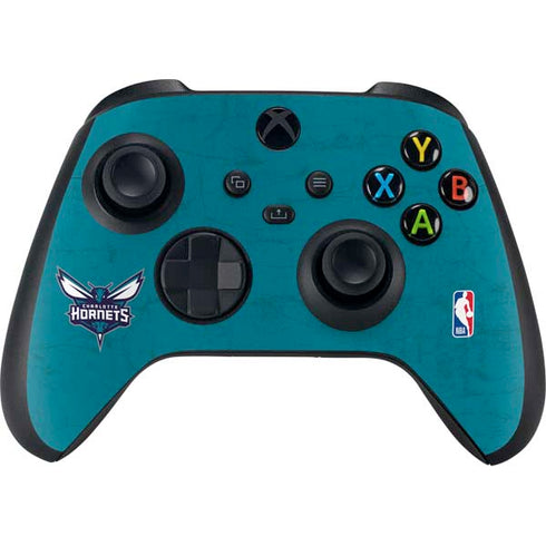 NBA Charlotte Hornets Distressed XBox Series X Digital Edition Bundle Skin