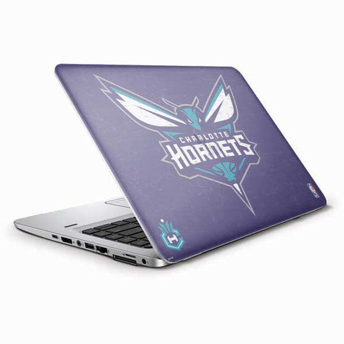 NBA Charlotte Hornets Distressed-Purple HP Elitebook Skin