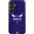 NBA Charlotte Hornets Distressed-Purple Galaxy S25 Impact Case