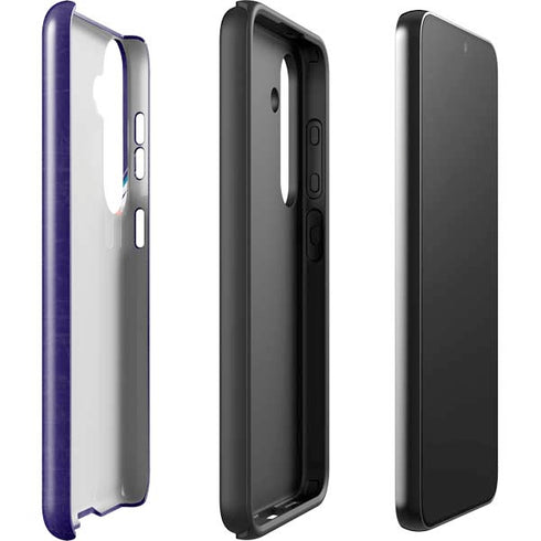 NBA Charlotte Hornets Distressed-Purple Galaxy S25 Plus Impact Case