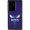 NBA Charlotte Hornets Distressed-Purple Galaxy S24 Ultra Waterproof Case